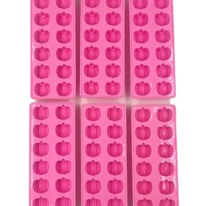 Fall Pumpkin Silicone Mold, Set of 6, Is New and has Never Been Used